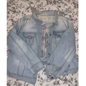 Jessica Simpson Plus Jean Jacket
